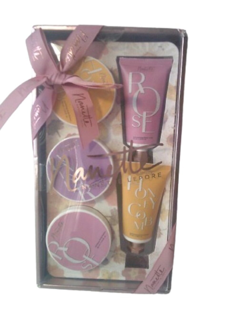 Nanette Lepore 5 Piece Body Butter & Hand Cream Set New in Pkg
